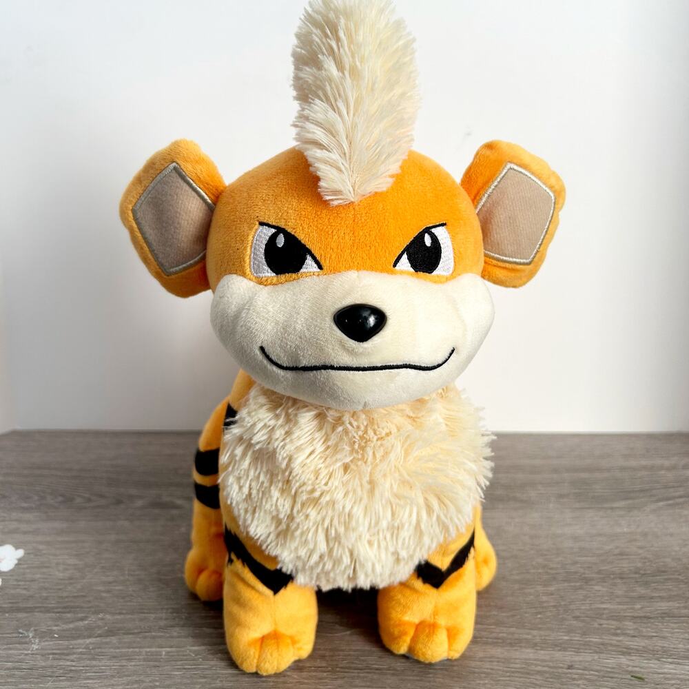 RARE - Pokemon Growlithe Plush (Licensed by Third Round) Nintendo Poke Doll 36cm